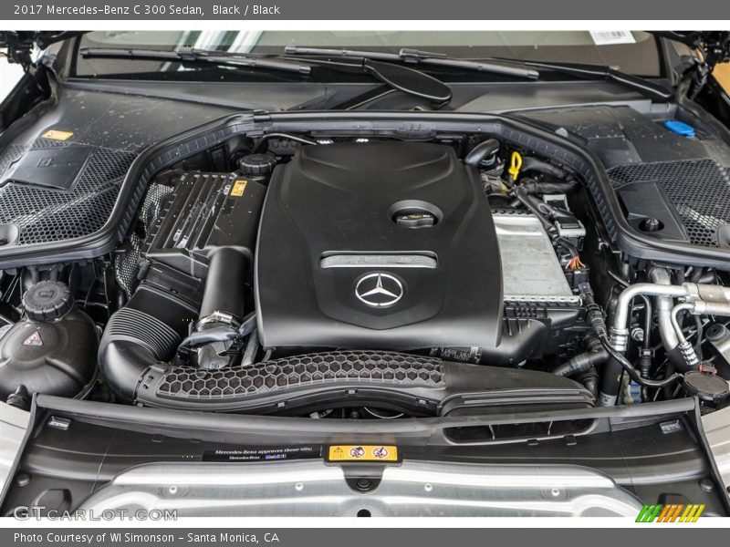 Black / Black 2017 Mercedes-Benz C 300 Sedan