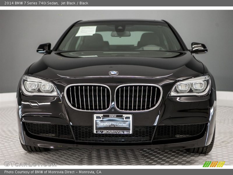 Jet Black / Black 2014 BMW 7 Series 740i Sedan