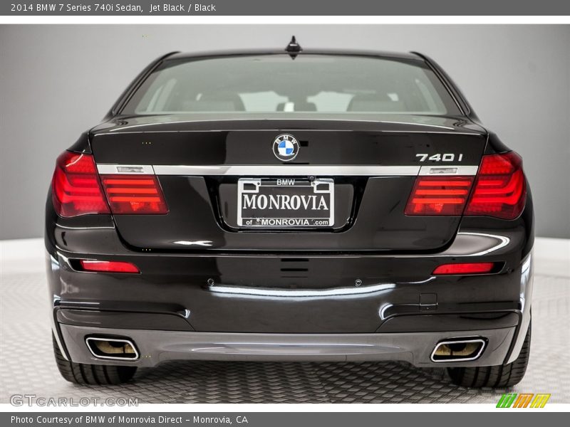 Jet Black / Black 2014 BMW 7 Series 740i Sedan