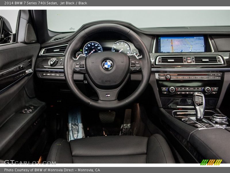 Jet Black / Black 2014 BMW 7 Series 740i Sedan