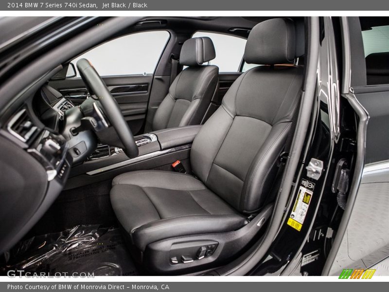 Jet Black / Black 2014 BMW 7 Series 740i Sedan