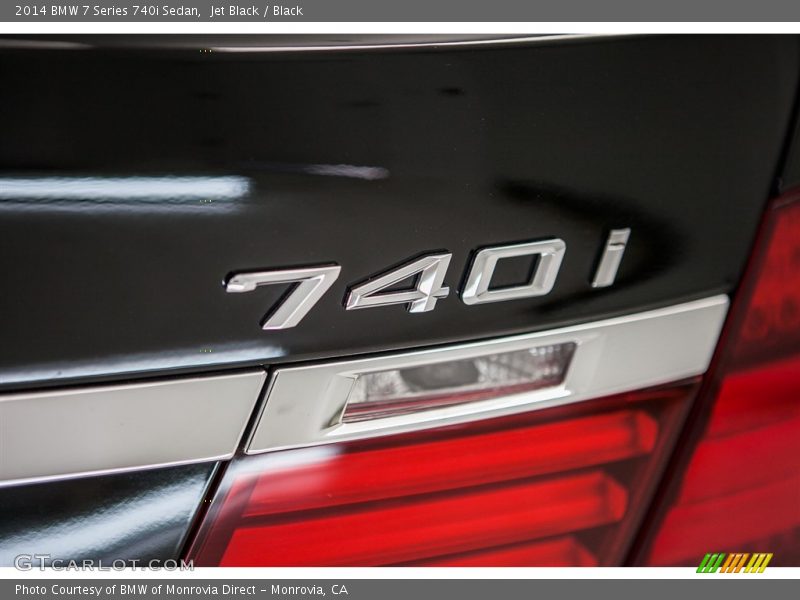 Jet Black / Black 2014 BMW 7 Series 740i Sedan