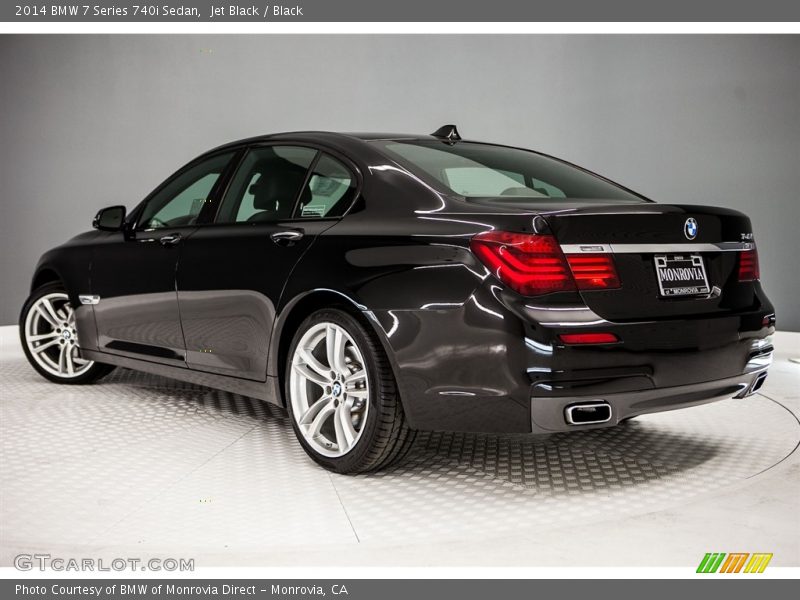 Jet Black / Black 2014 BMW 7 Series 740i Sedan