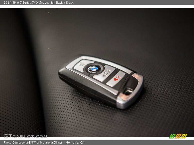 Jet Black / Black 2014 BMW 7 Series 740i Sedan