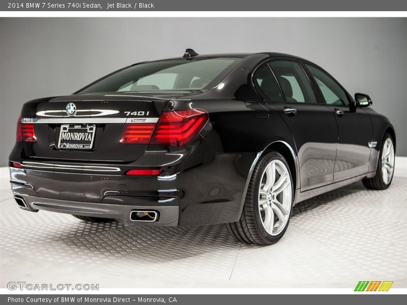 Jet Black / Black 2014 BMW 7 Series 740i Sedan