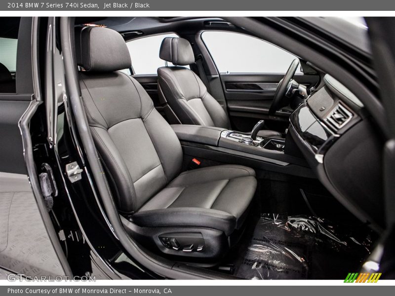 Jet Black / Black 2014 BMW 7 Series 740i Sedan