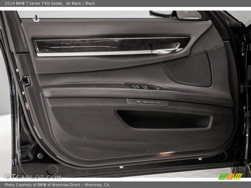 Jet Black / Black 2014 BMW 7 Series 740i Sedan