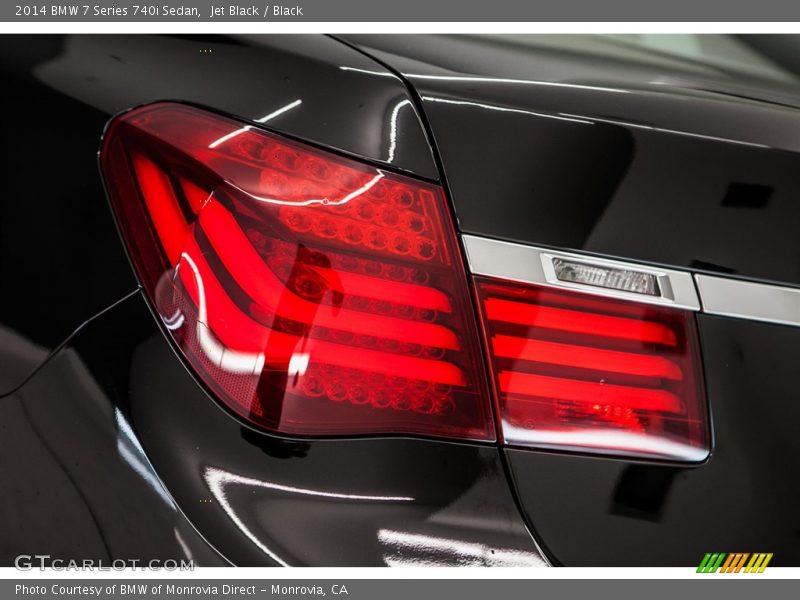 Jet Black / Black 2014 BMW 7 Series 740i Sedan