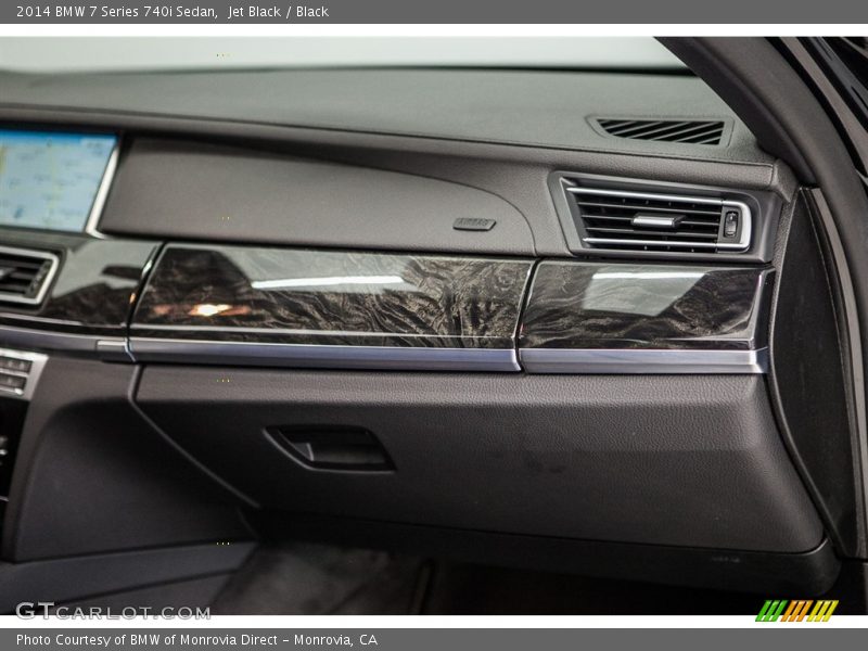 Jet Black / Black 2014 BMW 7 Series 740i Sedan