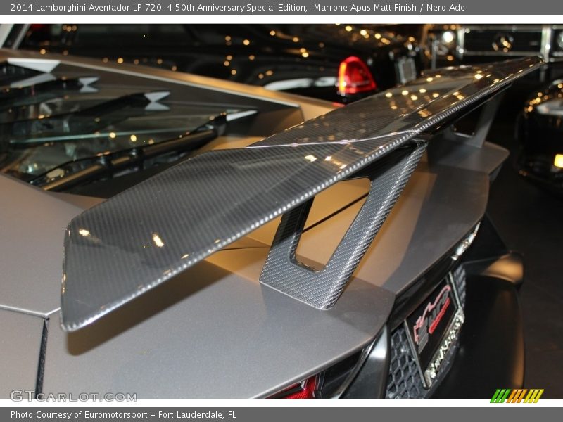 Marrone Apus Matt Finish / Nero Ade 2014 Lamborghini Aventador LP 720-4 50th Anniversary Special Edition