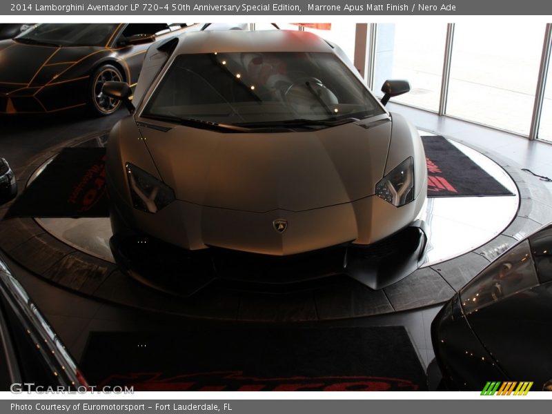 Marrone Apus Matt Finish / Nero Ade 2014 Lamborghini Aventador LP 720-4 50th Anniversary Special Edition