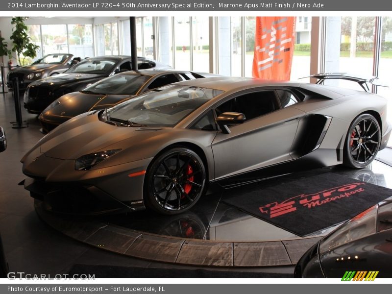 Front 3/4 View of 2014 Aventador LP 720-4 50th Anniversary Special Edition