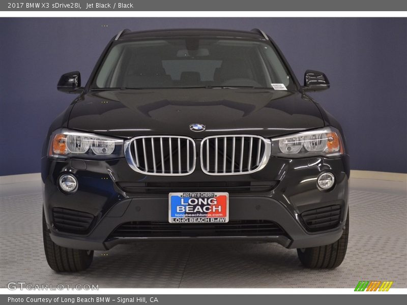 Jet Black / Black 2017 BMW X3 sDrive28i