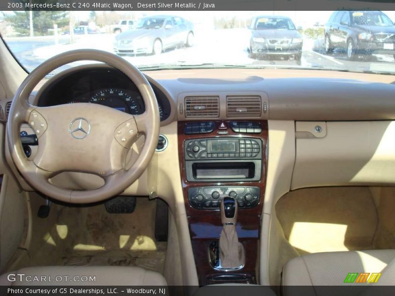 Desert Silver Metallic / Java 2003 Mercedes-Benz C 240 4Matic Wagon