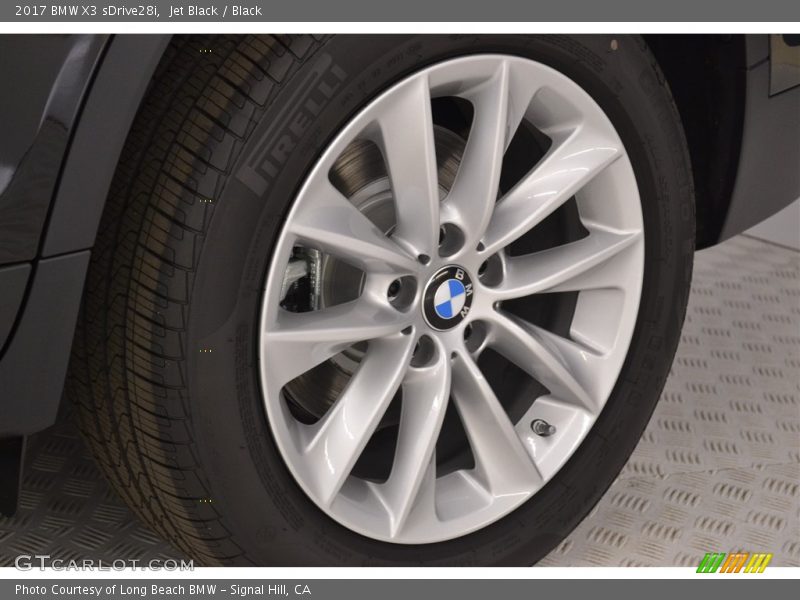 Jet Black / Black 2017 BMW X3 sDrive28i