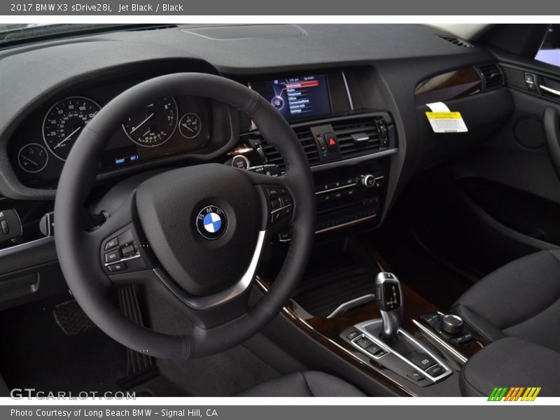 Jet Black / Black 2017 BMW X3 sDrive28i