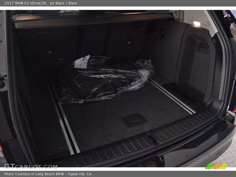 Jet Black / Black 2017 BMW X3 sDrive28i