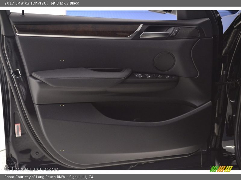 Jet Black / Black 2017 BMW X3 sDrive28i