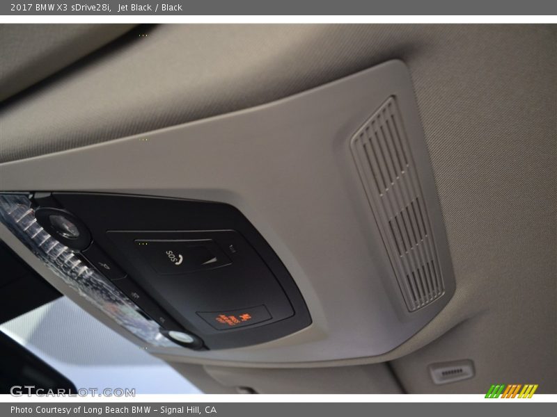 Jet Black / Black 2017 BMW X3 sDrive28i