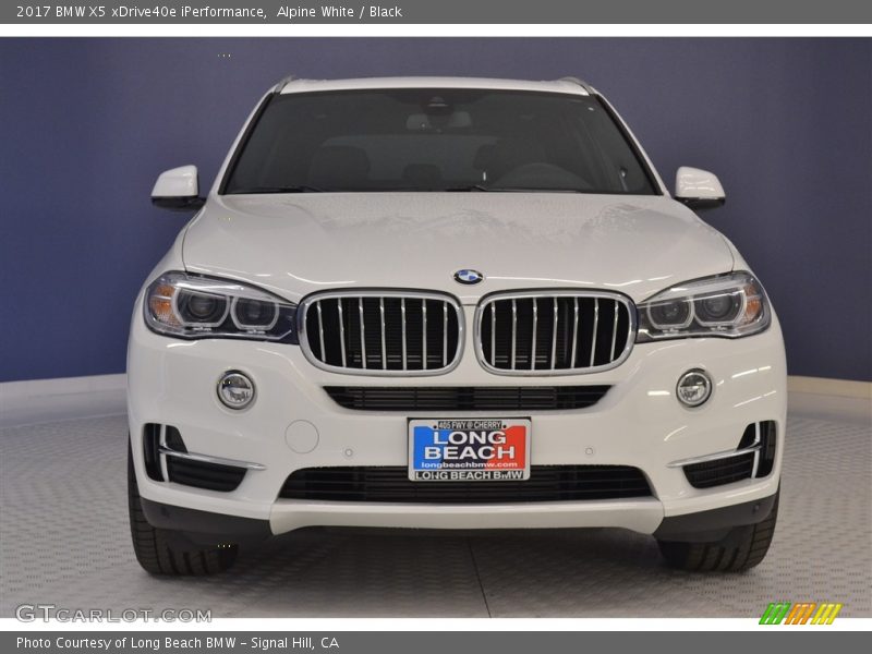 Alpine White / Black 2017 BMW X5 xDrive40e iPerformance