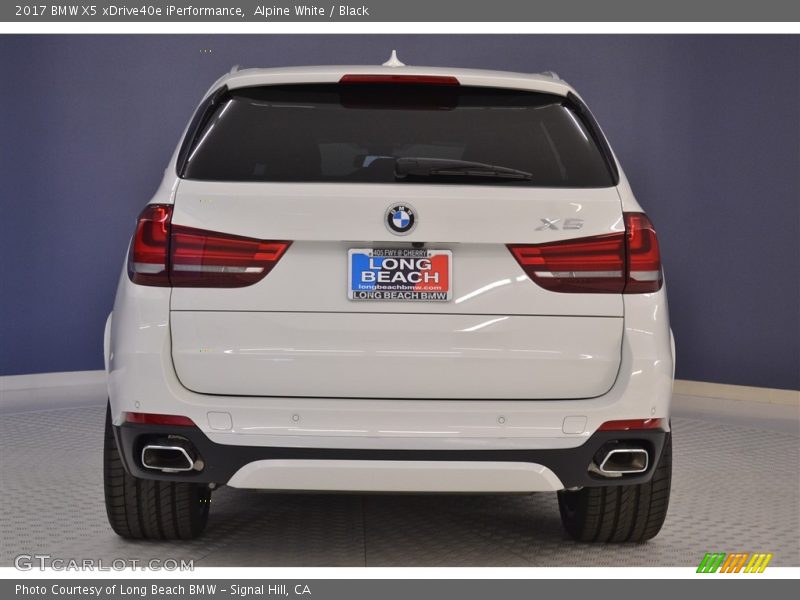 Alpine White / Black 2017 BMW X5 xDrive40e iPerformance