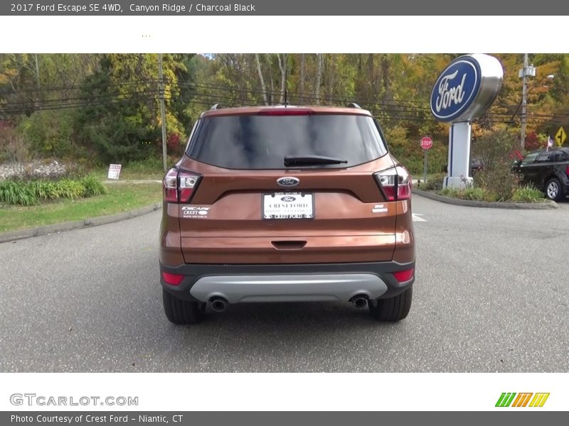Canyon Ridge / Charcoal Black 2017 Ford Escape SE 4WD