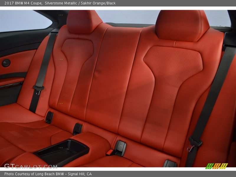 Rear Seat of 2017 M4 Coupe