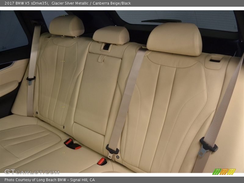 Glacier Silver Metallic / Canberra Beige/Black 2017 BMW X5 sDrive35i