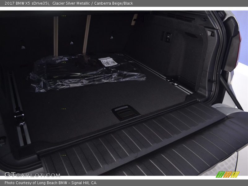 Glacier Silver Metallic / Canberra Beige/Black 2017 BMW X5 sDrive35i