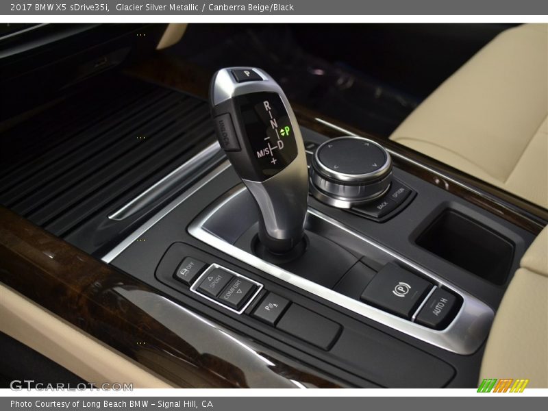 Glacier Silver Metallic / Canberra Beige/Black 2017 BMW X5 sDrive35i