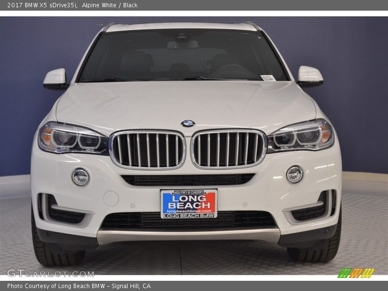 Alpine White / Black 2017 BMW X5 sDrive35i