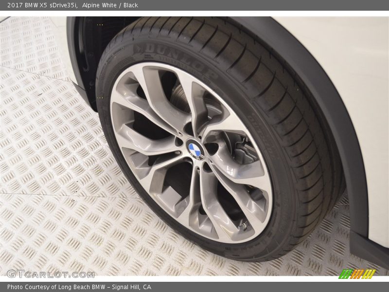Alpine White / Black 2017 BMW X5 sDrive35i