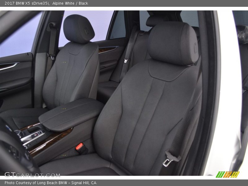 Alpine White / Black 2017 BMW X5 sDrive35i
