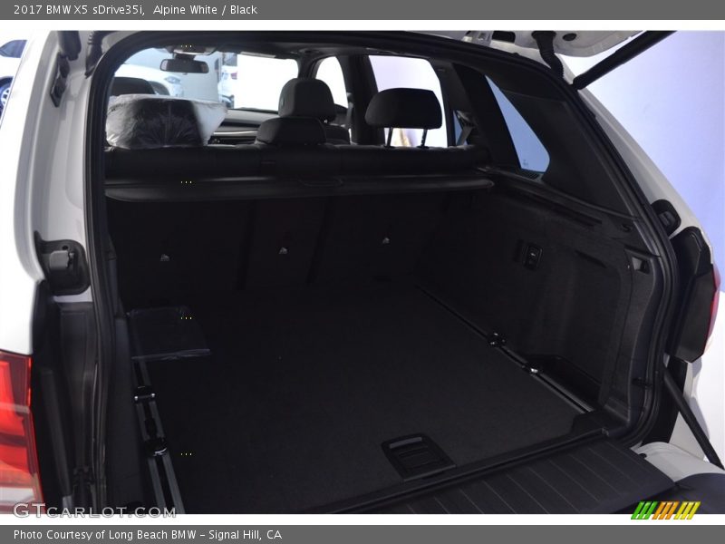 Alpine White / Black 2017 BMW X5 sDrive35i