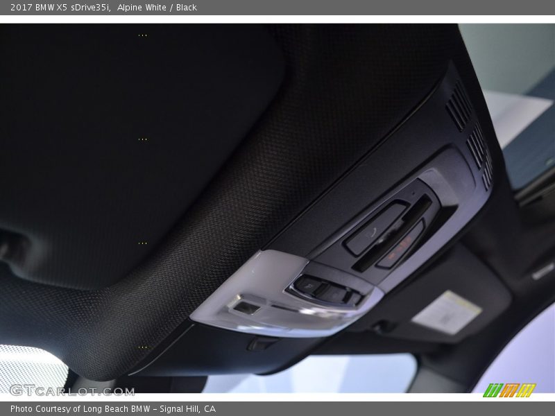 Alpine White / Black 2017 BMW X5 sDrive35i