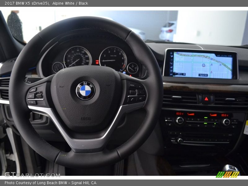 Alpine White / Black 2017 BMW X5 sDrive35i