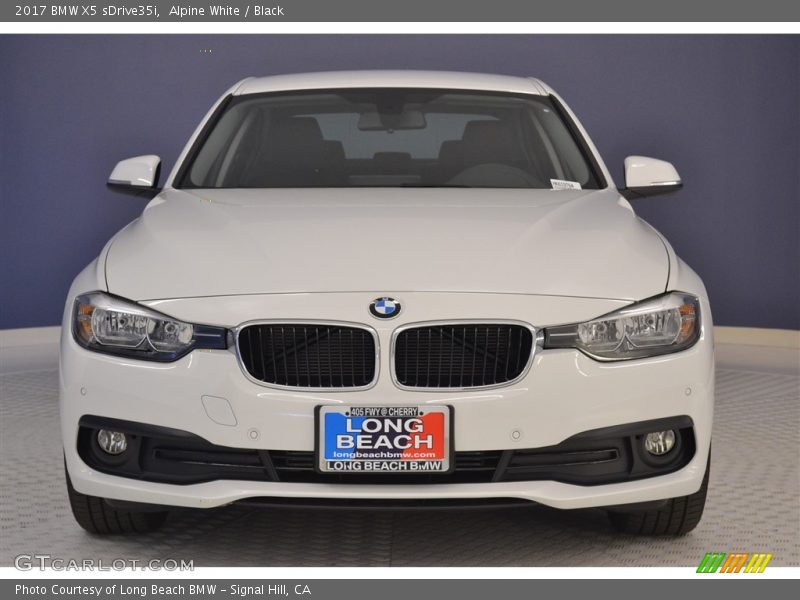 Alpine White / Black 2017 BMW X5 sDrive35i