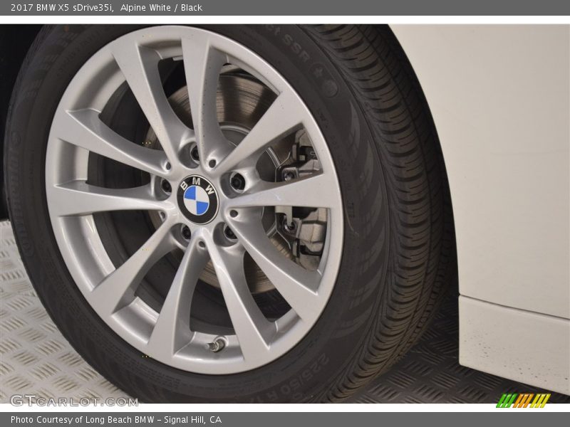 Alpine White / Black 2017 BMW X5 sDrive35i