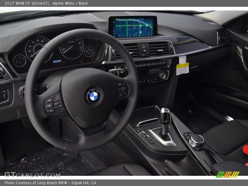 Alpine White / Black 2017 BMW X5 sDrive35i