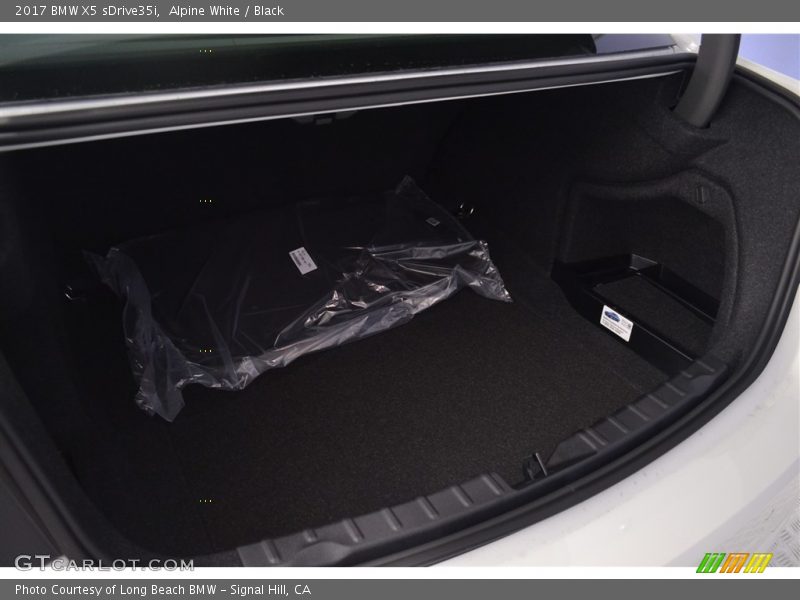 Alpine White / Black 2017 BMW X5 sDrive35i