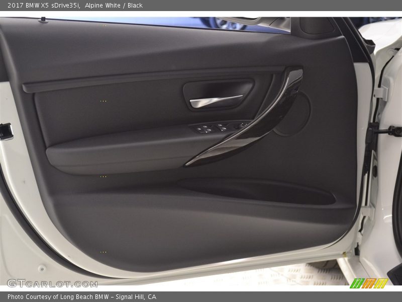 Alpine White / Black 2017 BMW X5 sDrive35i