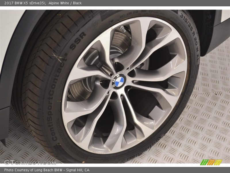Alpine White / Black 2017 BMW X5 sDrive35i