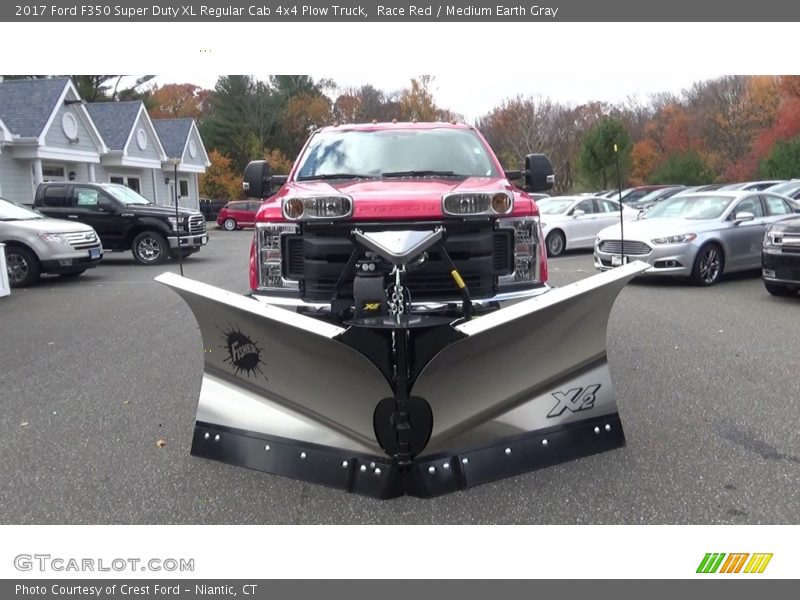 Fisher Snow Plow - 2017 Ford F350 Super Duty XL Regular Cab 4x4 Plow Truck