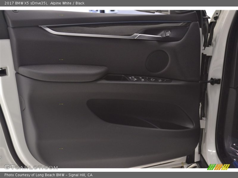 Alpine White / Black 2017 BMW X5 sDrive35i