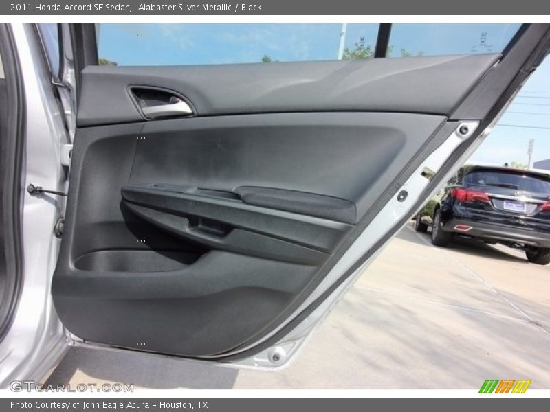 Alabaster Silver Metallic / Black 2011 Honda Accord SE Sedan