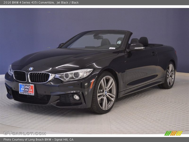 Jet Black / Black 2016 BMW 4 Series 435i Convertible
