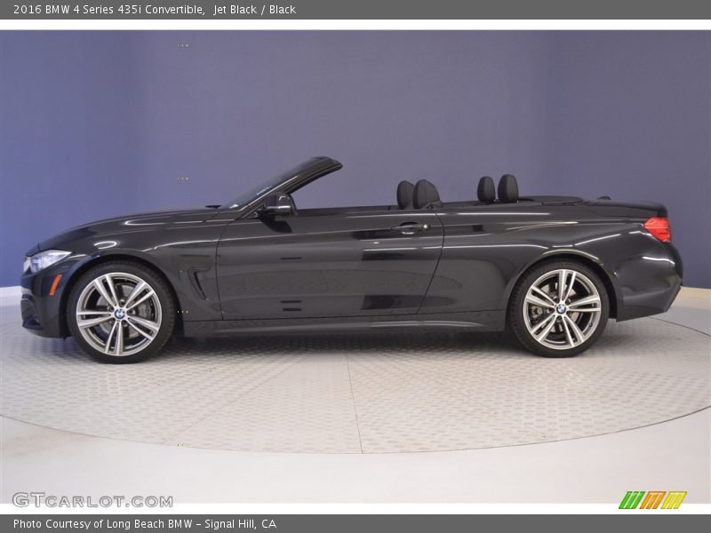 Jet Black / Black 2016 BMW 4 Series 435i Convertible