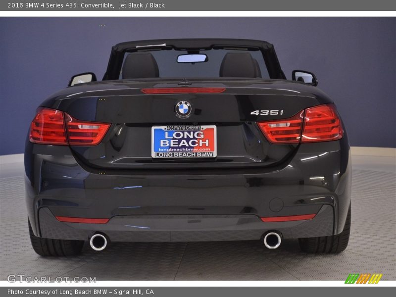 Jet Black / Black 2016 BMW 4 Series 435i Convertible