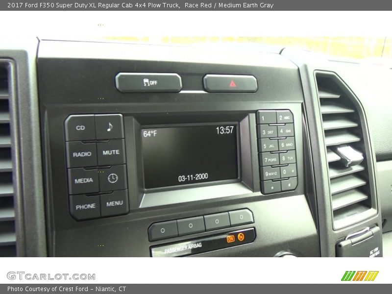 Controls of 2017 F350 Super Duty XL Regular Cab 4x4 Plow Truck