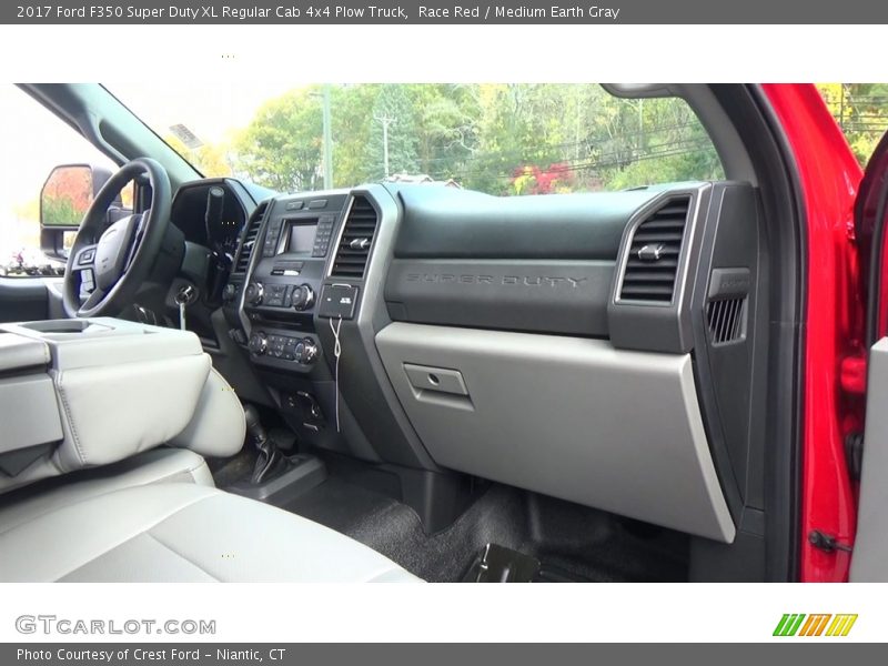 Dashboard of 2017 F350 Super Duty XL Regular Cab 4x4 Plow Truck